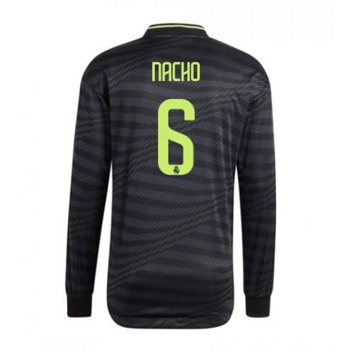 Real Madrid Nacho #6 Tredjedrakt 2022-23 Langermet Real Madrid Nacho #6 Tredjedrakt 2022-23 Langermet